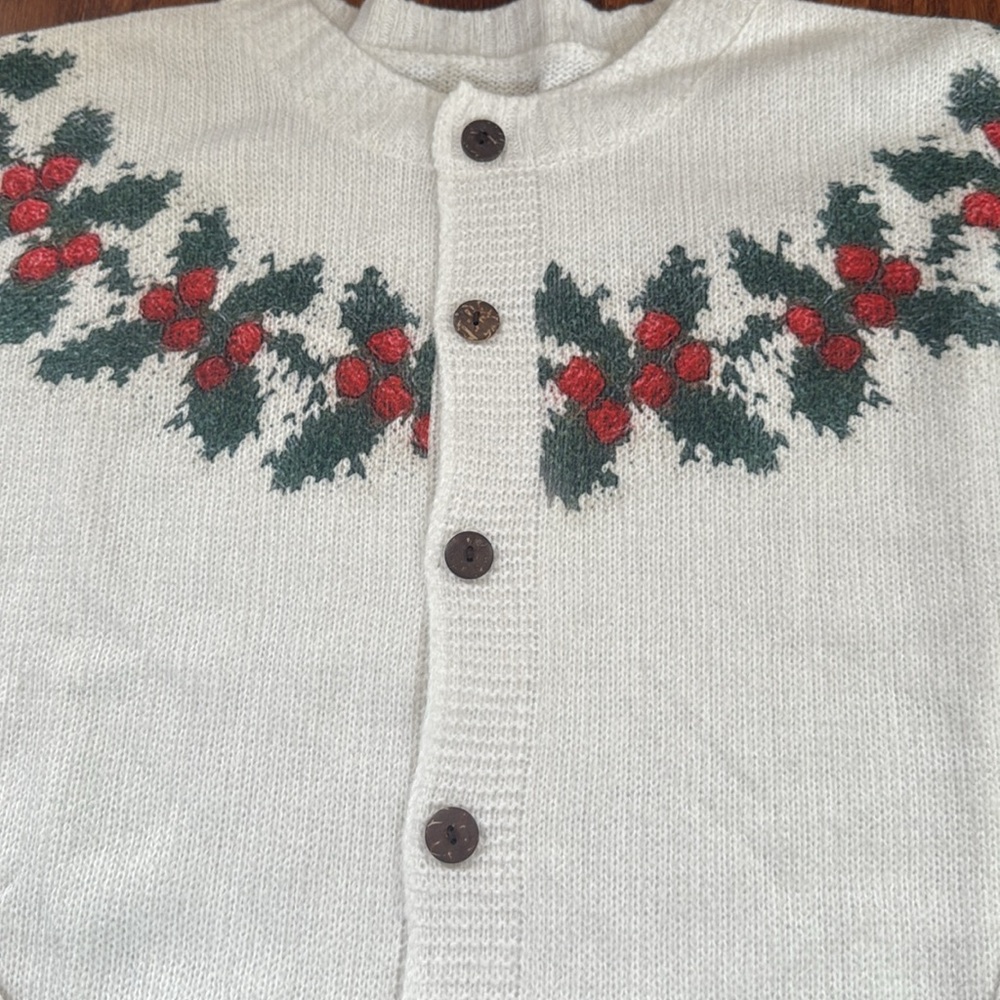 The Holly and the Ivy Cardigan
Christmas Sweater
English Countryside Sweater - Picture 12 of 16
